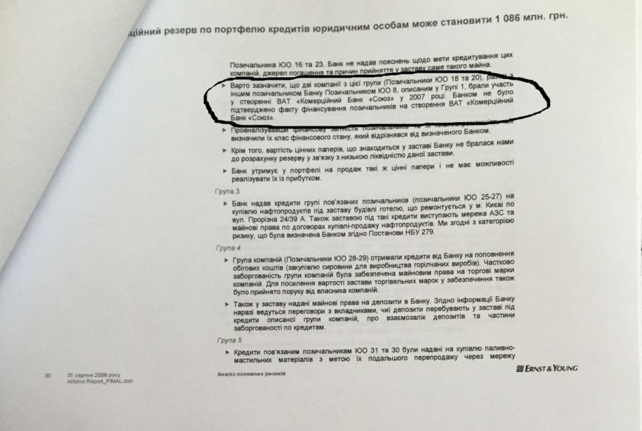 Аудиторы Родовидбанка еще несколько лет назад зафиксировали: Сергей Дядечко крал деньги тонущего банка и накачивал ими свое новое детище — банк «Союз» 2 dyadechko1